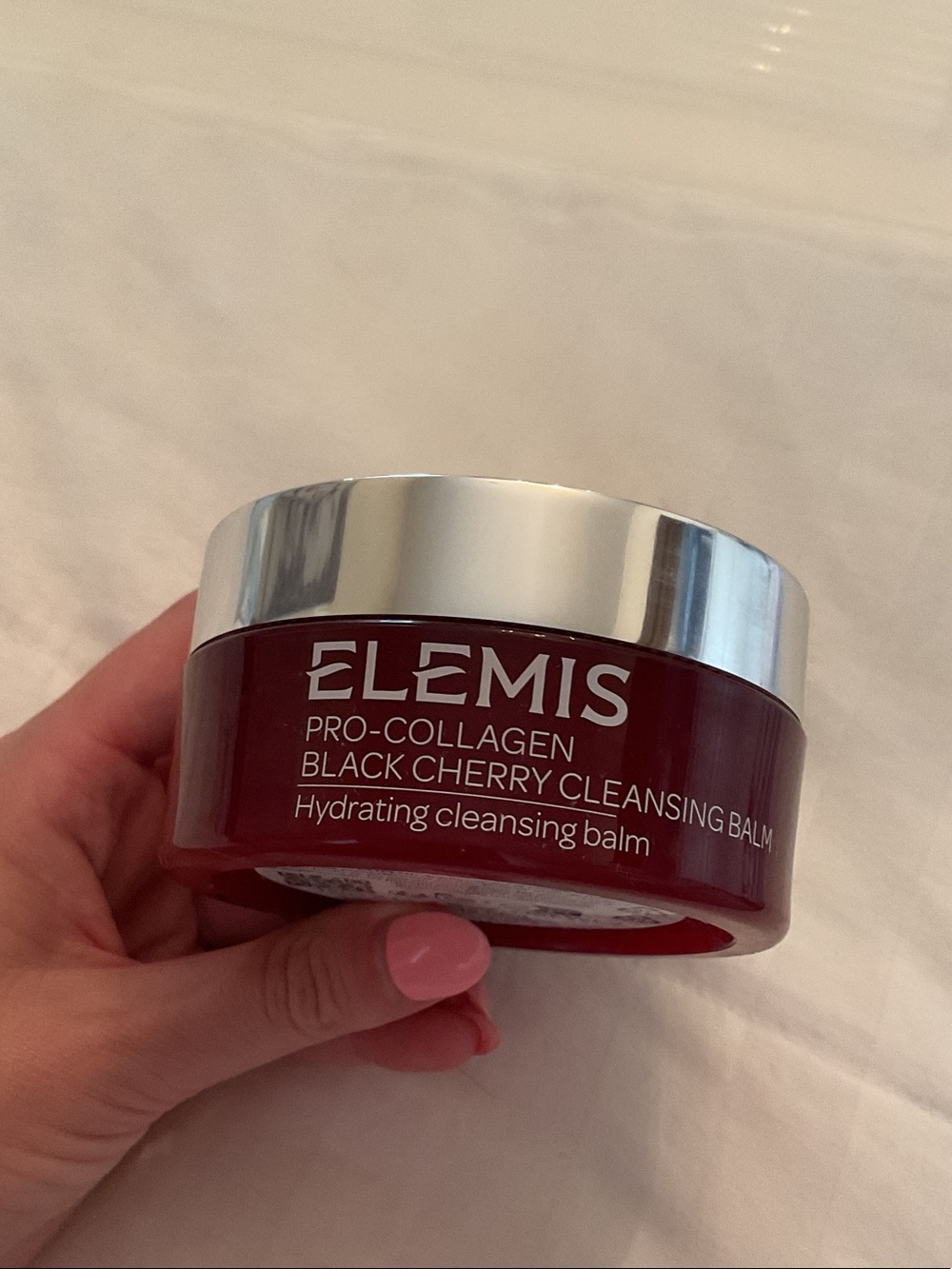 Elemis Pro-Collagen Black Cherry Cleansing Balm - Red